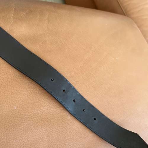 Valentino Garavani vintage rhinestone nude belt S