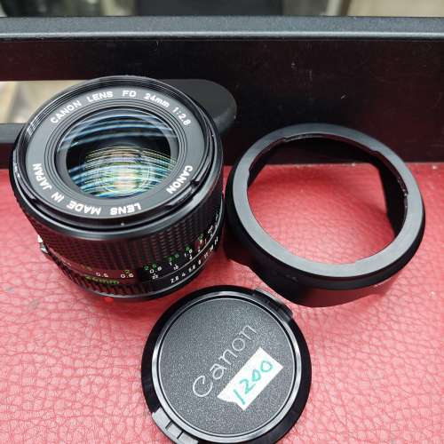 CANON FD 24MM F2.8 95% NEW   CANON FD 50MM F1.4 95% NEW