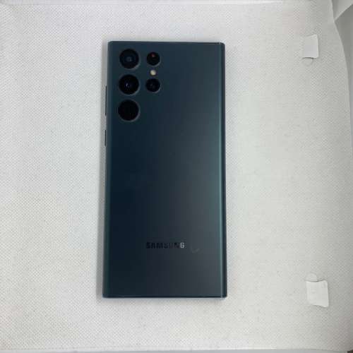 $(4) 99.9%新 Samsung 三星 Galaxy S22 Ultra 5G (12+256GB) 港行 綠色