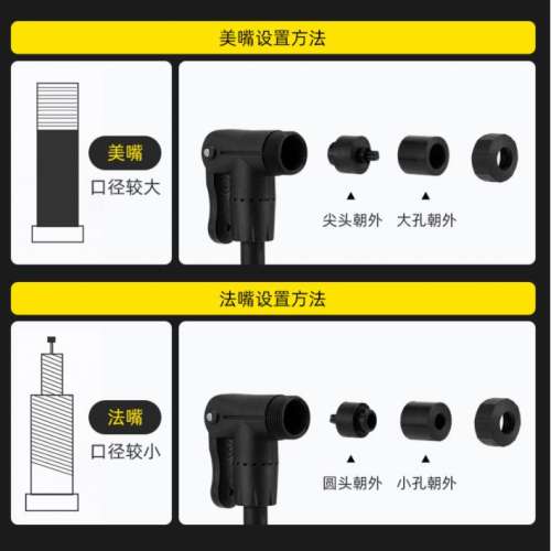 全新 鋁合金 迷你 單車 氣泵 Aluminum Alloy Mini Air Pump