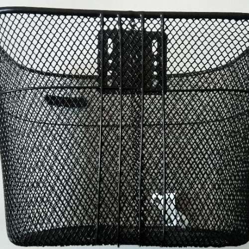 全新 黑色 單車籃 車籃 前籃 網籃