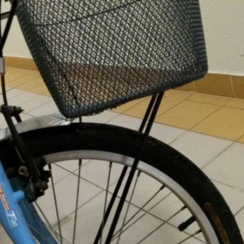 全新 黑色 單車籃 車籃 前籃 網籃