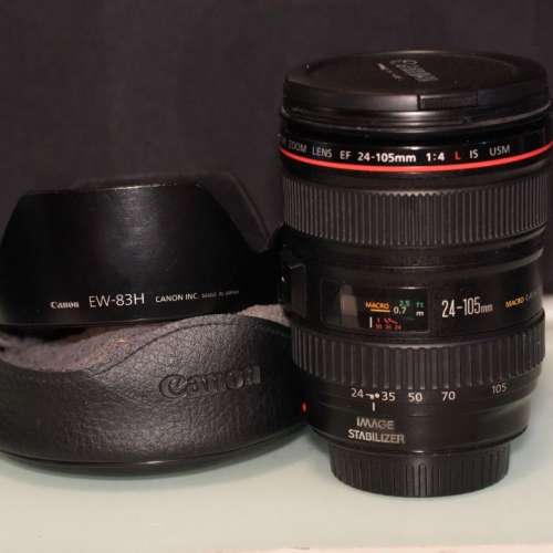 Canon EF 24-105mm f/4L IS USM + Lens pouch