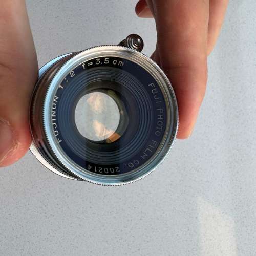 罕有珍品 散景之皇 95%新 富士龍 Fujinon 35mm F2 LTM Leica L39 mount 連動