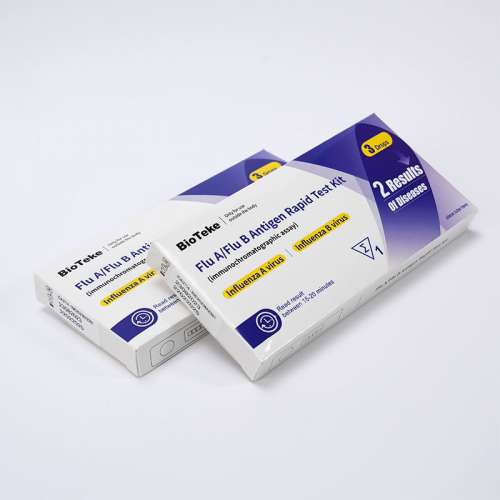 【2合1】呼吸道多重病原體抗原檢測試劑盒，01	甲型流感病毒 02	乙型流感病毒