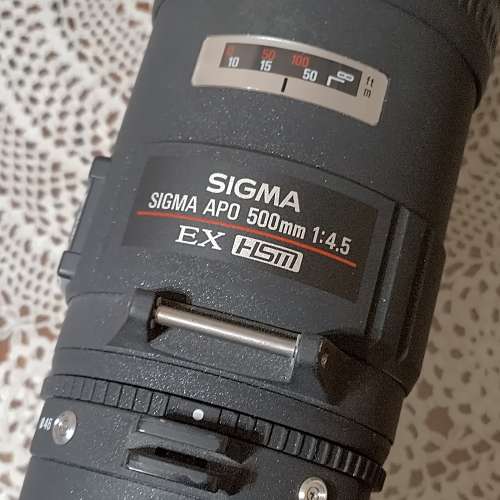 SIGMA 500MM APO 4.5 EX HSM