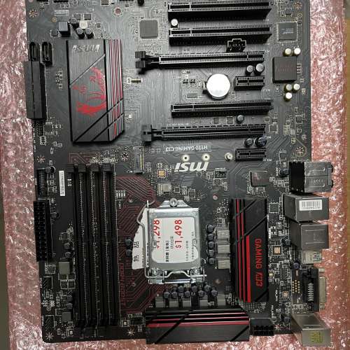 二手 MSI H170 GAMING M3 H170 DDR4 LGA1151 ATX MB