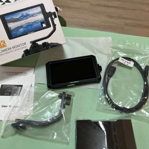 全新 FEELWORLD F5 5吋 4k Mon (僅拆封測試）