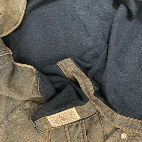 RRL double RL floral embroidered denim 牛仔外套 polo Ralph Lauren