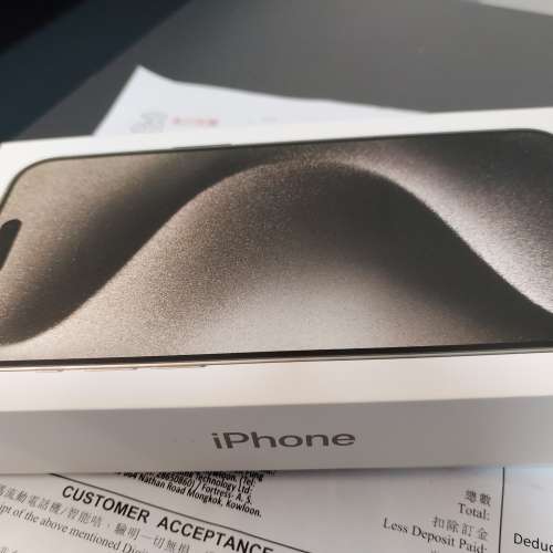 iPhone 15 ProMax 512G 原色