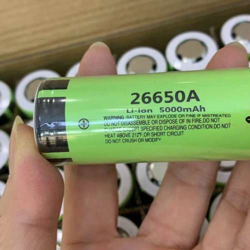 Panasonic 26650 Li-ion cell 高品質鋰離子電池 5000 mAh. Premium quality lithiu...