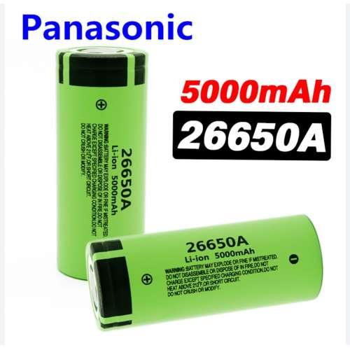 Panasonic 26650 Li-ion cell 高品質鋰離子電池 5000 mAh. Premium quality lithiu...