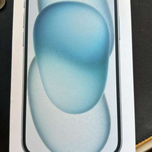 全新一樣 iPhone 15 128GB 藍色 blue colour 行貨