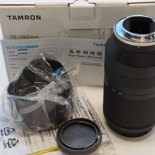 FS: TAMRON 70-180 F/2.8 Di III VXD For Sony