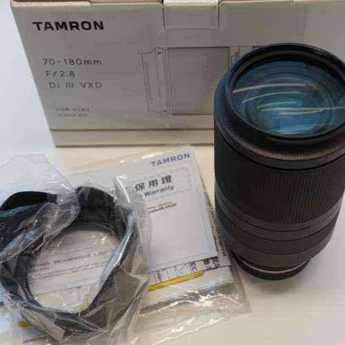 FS: TAMRON 70-180 F/2.8 Di III VXD For Sony