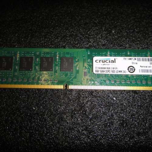 Crucial 8GB Desktop Ram DDR3 1600