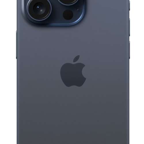 開封 iPhone 15 pro max 512GB 藍色鈦金屬 連AppleCare+ 保養到2025/10/6