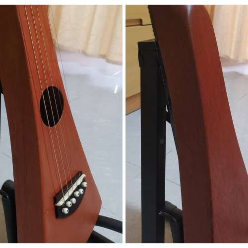 Martin Backpacker Guitar (Steel Strings, with Pickup) 電木旅行結他 + 非原廠結他...