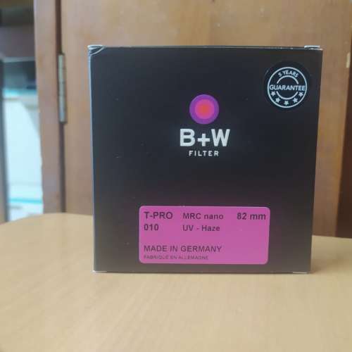 Filtre UV B+W T-Pro 010 Protection 86mm - Verre Haute Qualité Pour Appareil Photo