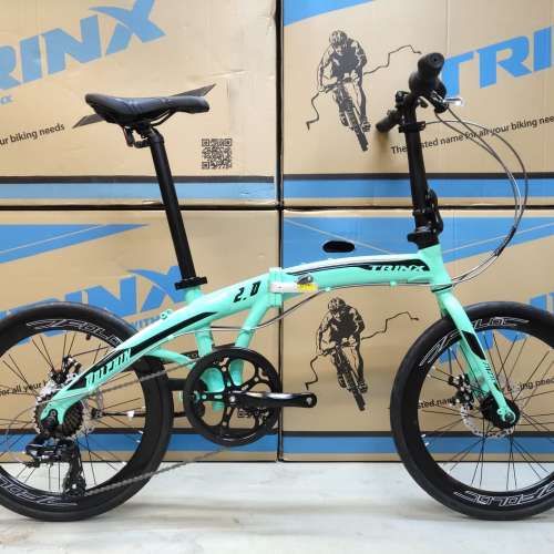 《免費送貨》TRINX Dolphin 2.0 - 7速 碟剎 20吋(451) 鋁合金 摺車