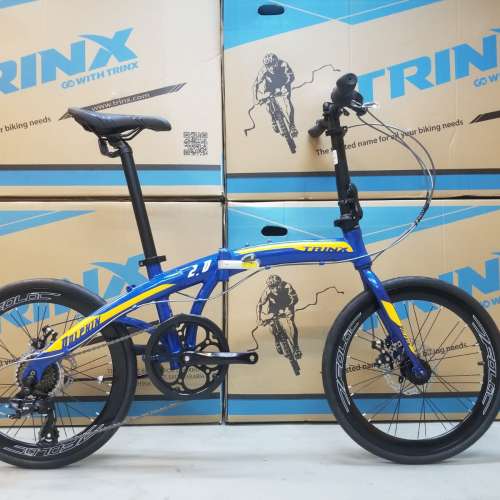 《免費送貨》TRINX Dolphin 2.0 - 7速 碟剎 20吋(451) 鋁合金 摺車