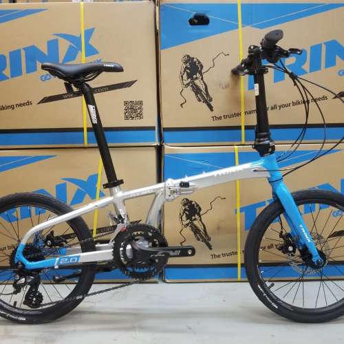 《免費送貨》TRINX FLYBIRD 3.0 - 18速 碟剎 20吋(451) 鋁合金 摺車