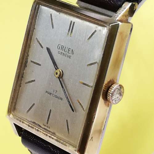 Gruen 機械上鏈腕錶.