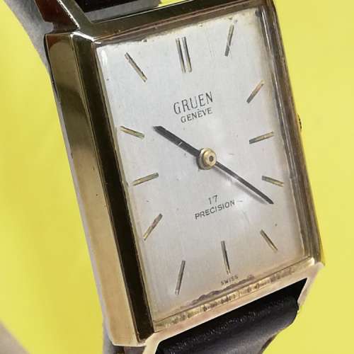 Gruen 機械上鏈腕錶.
