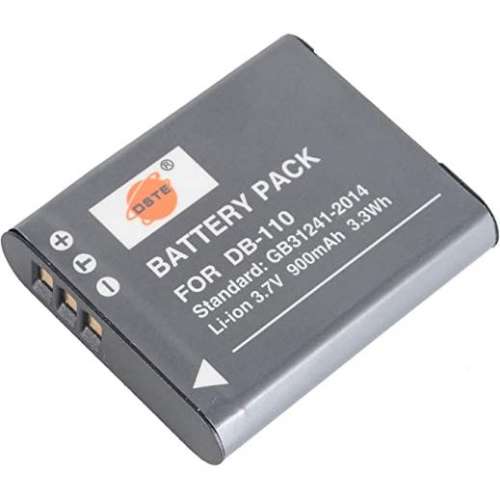 DSTE Ricoh DB-110 / Olympus LI-90B / LI-92B Lithium Battery Pack 代用鋰電池連...