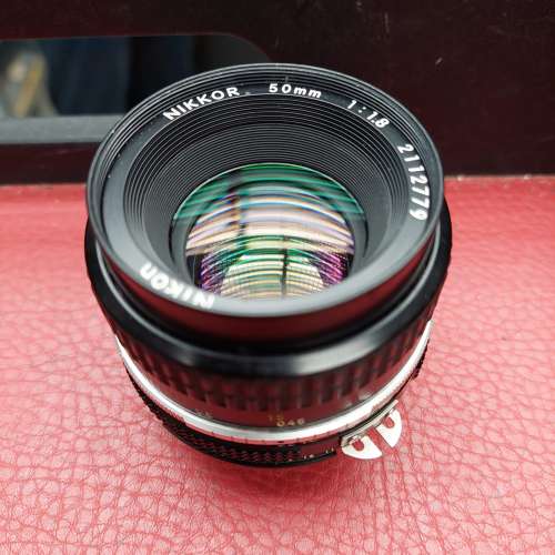 NIKON 50MM F1.8 Ai MOUNT LENS CLEAR