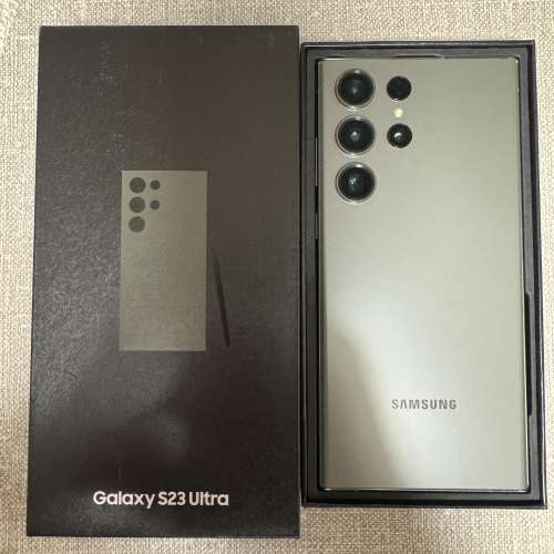Samsung Galaxy s23 ultra 512GB 叢林綠