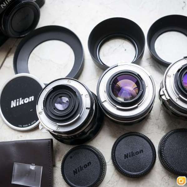Nikon FM2 + 20/3.5 + 35/2 + 5.8/1.4