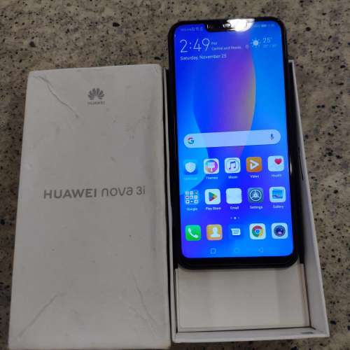 Huawei 華為 Nova 3i 4+128G 港版行貨 Hong Kong Version 新 New