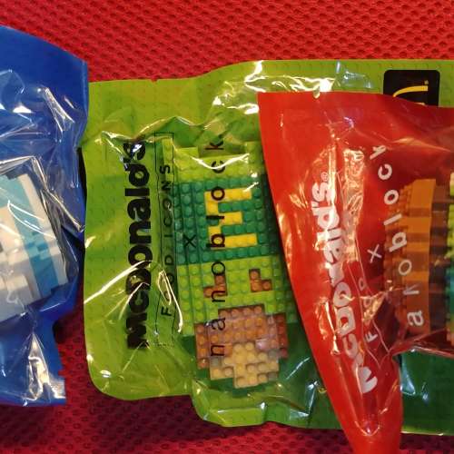麥當勞 McDonald's 經典 食品 Food Icons x Nanoblock