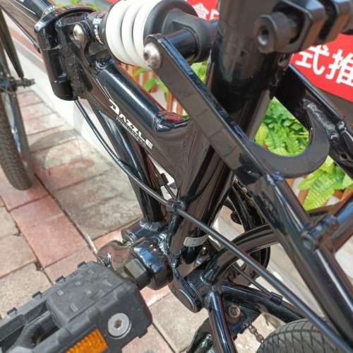 OYAMA 20吋摺疊單車,鋁車架,頭尾快拆及碟煞,新淨紮實好踩,六速,全正常運作免維修,可...