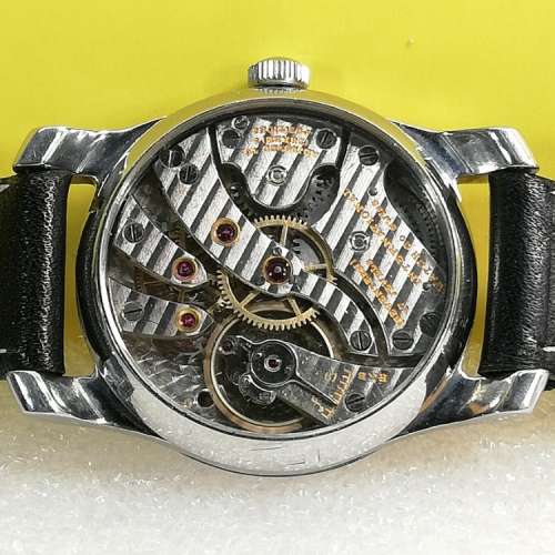 IWC(萬國錶)機械上鏈/綱皮帶腕錶