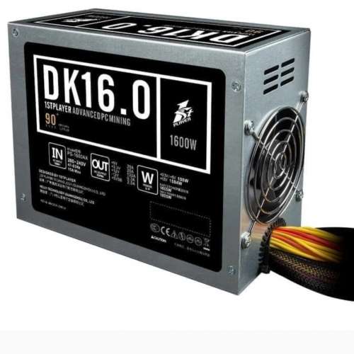 1STPLAYER Power Supply 1600W DK16.0 (80+ Gold)