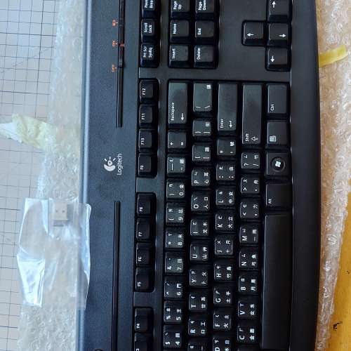Logitech k320 無線keyboard