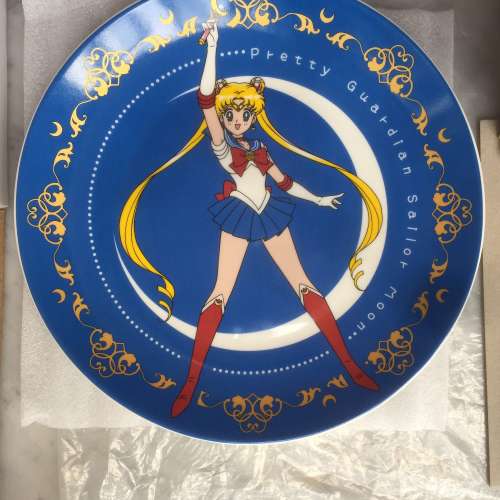 $500 100% 全新 未開封 正版 美少女戰士 SailorMoon 雙層陶瓷碟點心/蛋糕/曲奇架套...