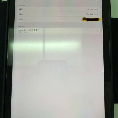 iPad mini 6 64gb wifi+5G （有apple care+)