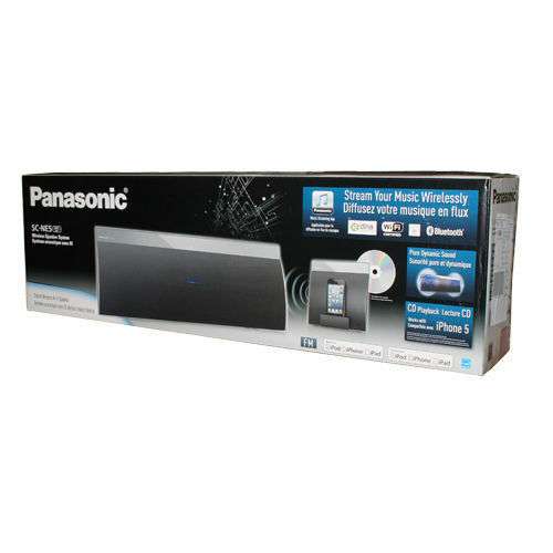 全新Panasonic 樂聲 SC-NE5(支緩藍牙、Airplay、DLNA無缐傳輸音樂 ,支援 iPHONE )