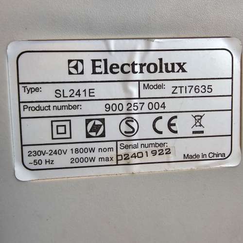 Electrolux ZTI7635吸塵機