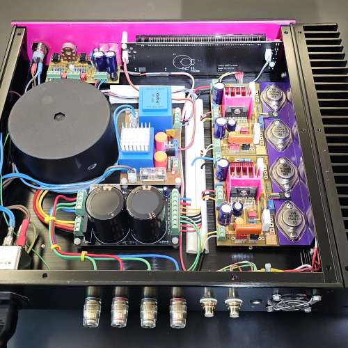 DIY (80W+80W) 合併式擴音機