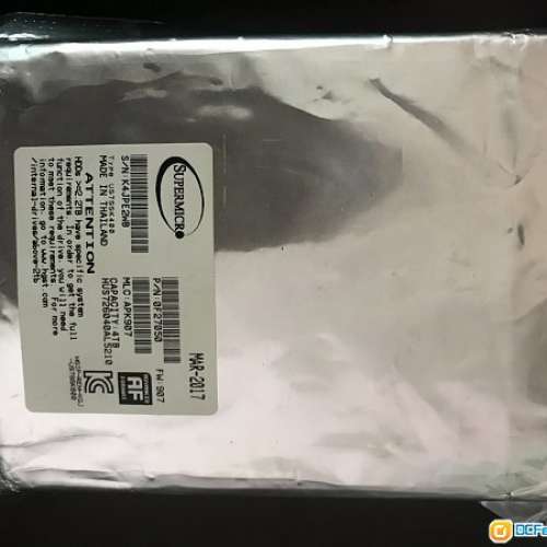 HGST4TB 7200 RPM 128MB Cache 12Gb/s 3.5" SAS Harddisk