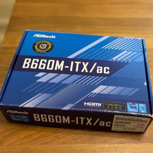 Asrock B660M ITX/ac motherboard