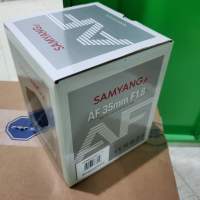 未開全新 Samyang AF 35mm f/1.8 FE Lens for Sony E FF, A7, A7R, A7C, A7S (210g)