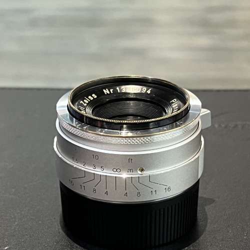 Contax rf Zeiss Planar 35mm f3.5 L/M coupling modified