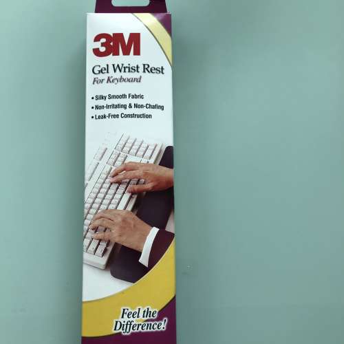 3M 凝膠鍵盤腕墊(藍色) GEL WRIST REST for KEYBOARD (BLUE)  WR310BE