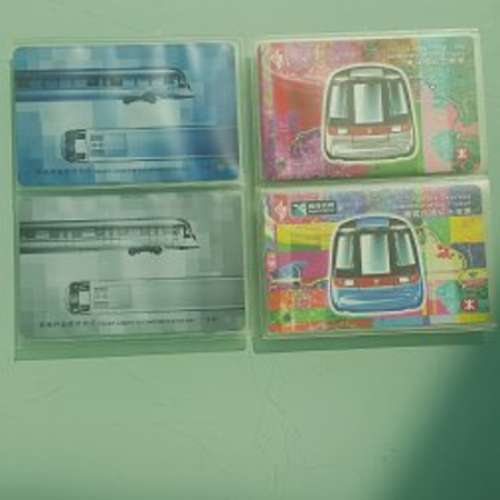 香港地鐵機場快綫、東涌綫列車金屬模型+紀念車票套裝Limited Edition MTR Airport ...