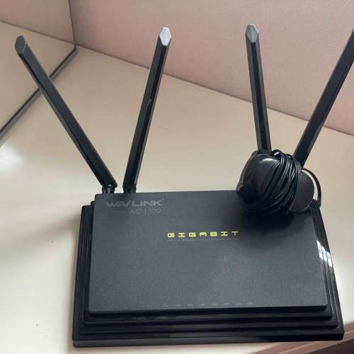 新淨全正常 Wavlink AC1300 雙頻路由器 WL-WN527G4 Dual Band Gigabit Router wifi ...